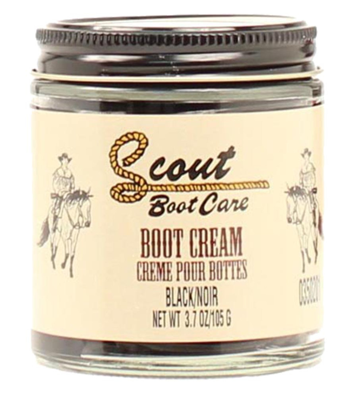 Scout Boot Cream 3.7 Oz. - Black